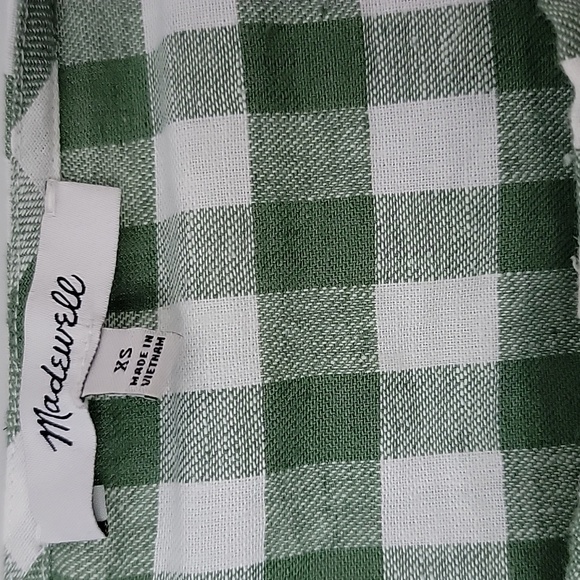 Madewell gingham blouse - Picture 3 of 7